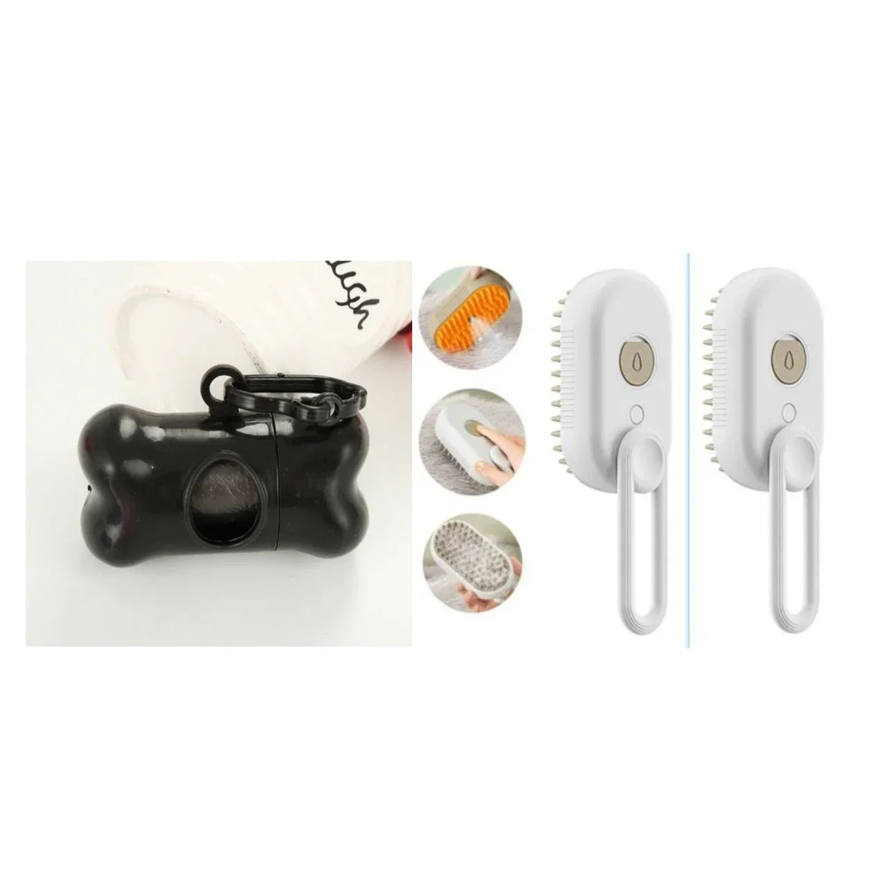 3-in-1 Electric Steam Pet Grooming Brush - Jabula & Co Pets