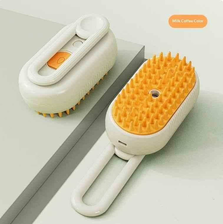 3-in-1 Electric Steam Pet Grooming Brush | Jabula & Co Pets - Jabula & Co Pets