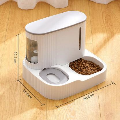 Cat Automatic Drinking Fountain & Feeder - Jabula & Co Pets
