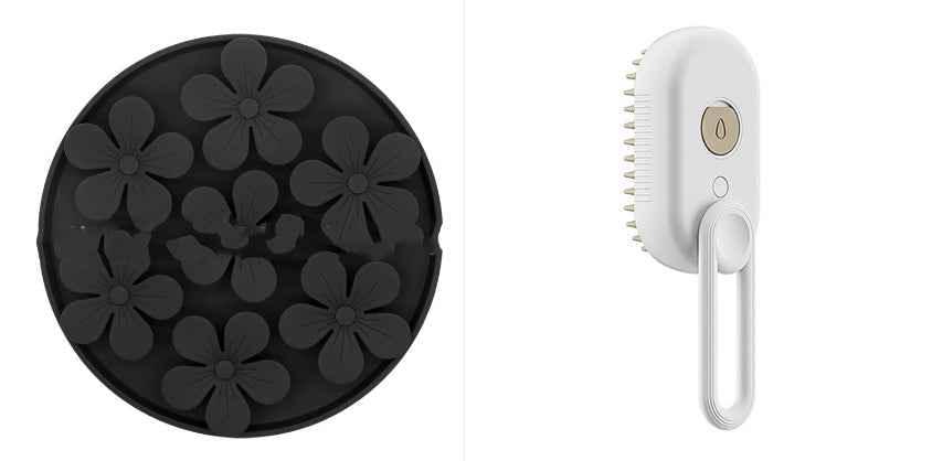 3-in-1 Electric Steam Pet Grooming Brush | Jabula & Co Pets
