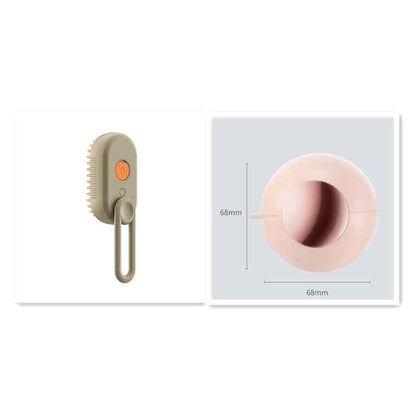 3-in-1 Electric Steam Pet Grooming Brush | Jabula & Co Pets - Jabula & Co Pets