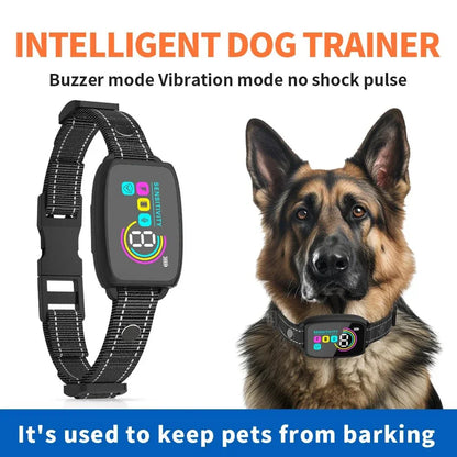 Smart Rechargeable Anti-Bark Dog Collar - Jabula & Co Pets
