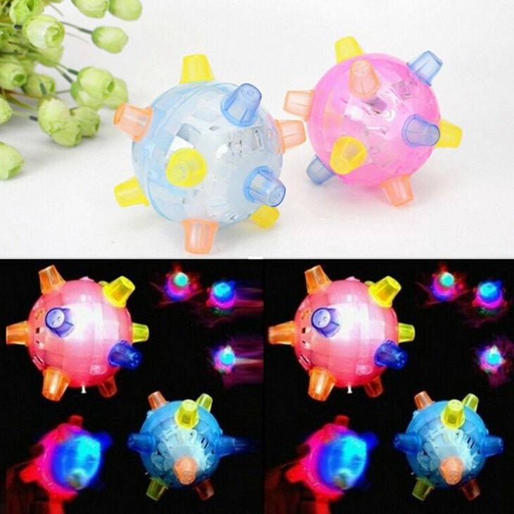 Glowing Dancing Ball Cat Toy - Jabula & Co Pets