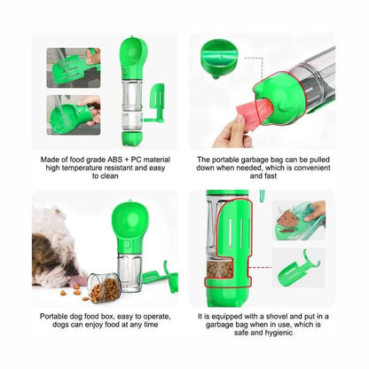 Versatile Pet Hydration Bottle | Jabula & Co Pets. - Jabula & Co Pets