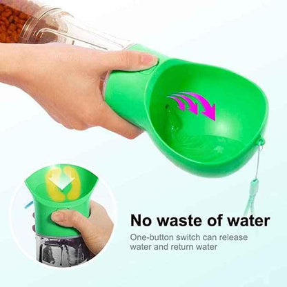 Versatile Pet Hydration Bottle | Jabula & Co Pets. - Jabula & Co Pets