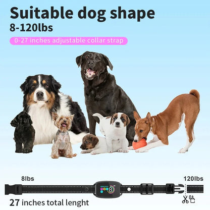 Smart Rechargeable Anti-Bark Dog Collar - Jabula & Co Pets