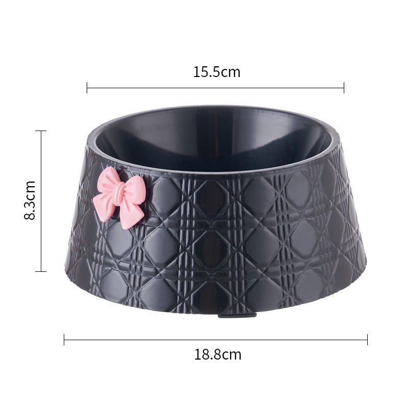 Bow Pattern Dog & Cat Food Bowl - Jabula & Co Pets