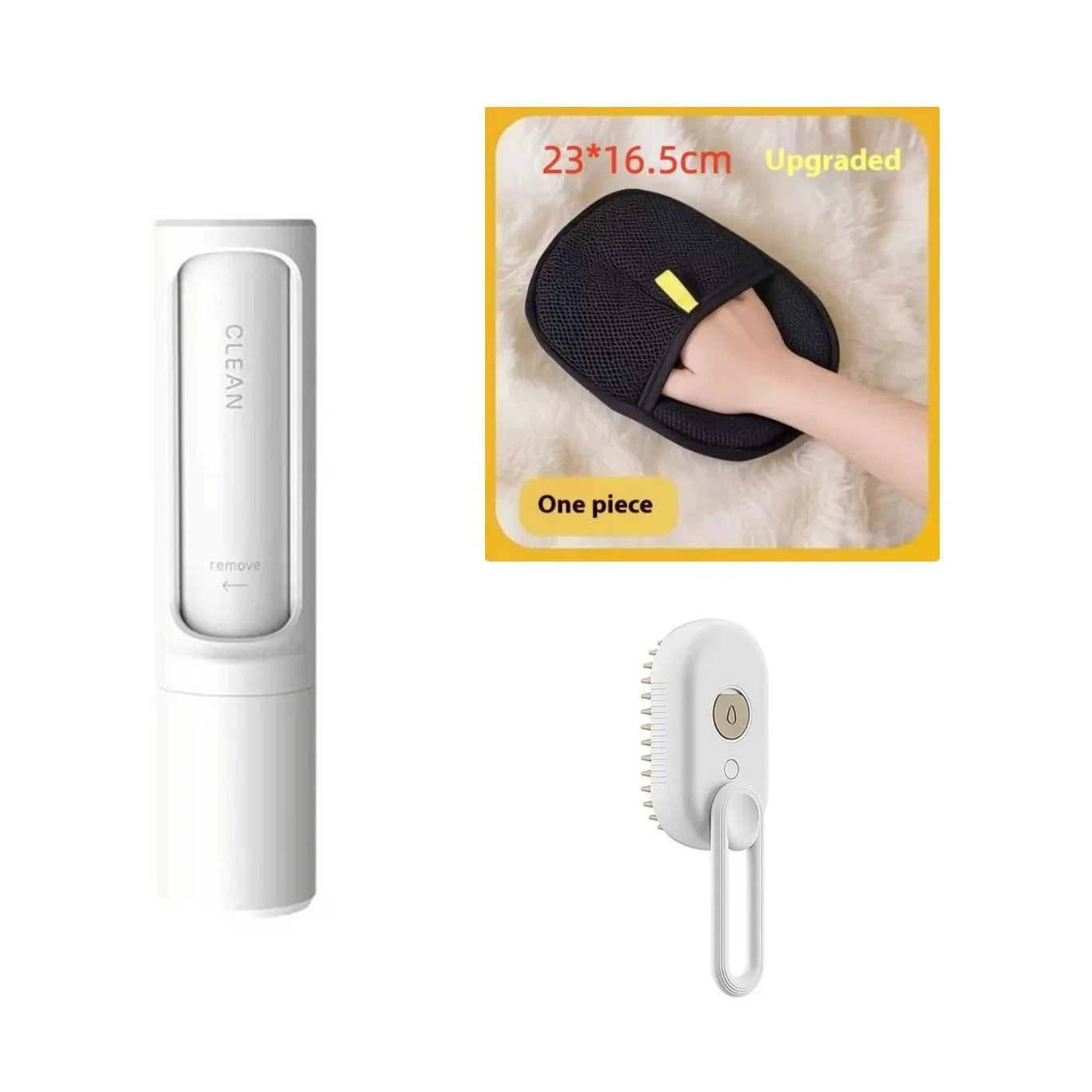 3-in-1 Electric Steam Pet Grooming Brush - Jabula & Co Pets