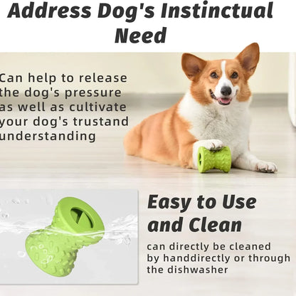 Natural Rubber Treat Dispensing Dog Bone - Jabula & Co Pets
