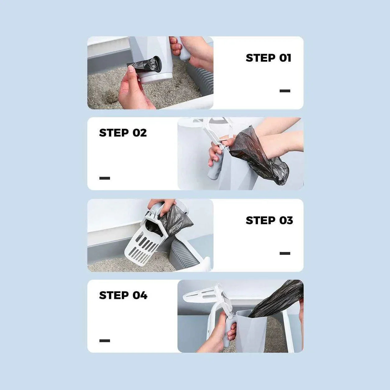 Durable Cat Litter Scoop for Quick Cleaning | Jabula & Co Pets. - Jabula & Co Pets