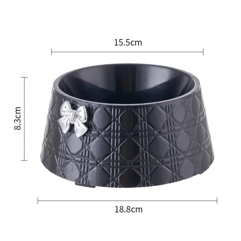 Bow Pattern Dog & Cat Food Bowl - Jabula & Co Pets