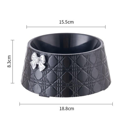 Bow Pattern Dog & Cat Food Bowl - Jabula & Co Pets