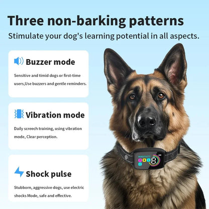 Smart Rechargeable Anti-Bark Dog Collar - Jabula & Co Pets