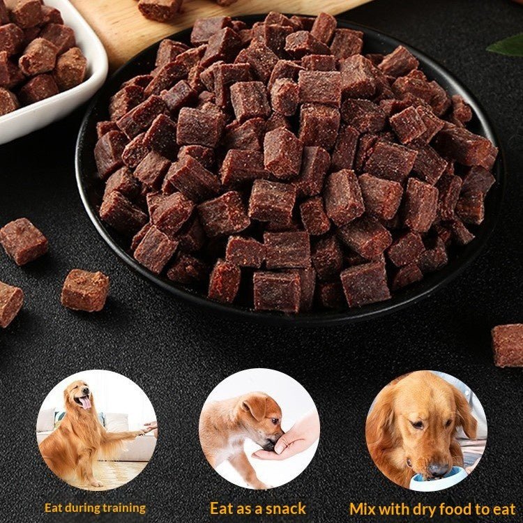 Beef Jerky Dog Treats for Puppies & Small Dogs - Jabula & Co Pets