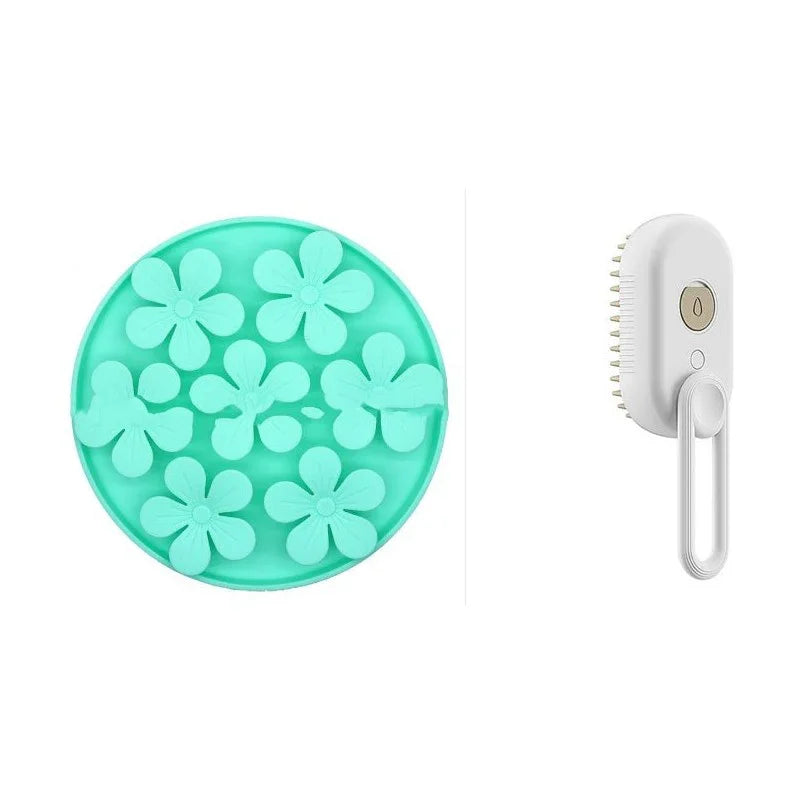 3-in-1 Electric Steam Pet Grooming Brush - Jabula & Co Pets