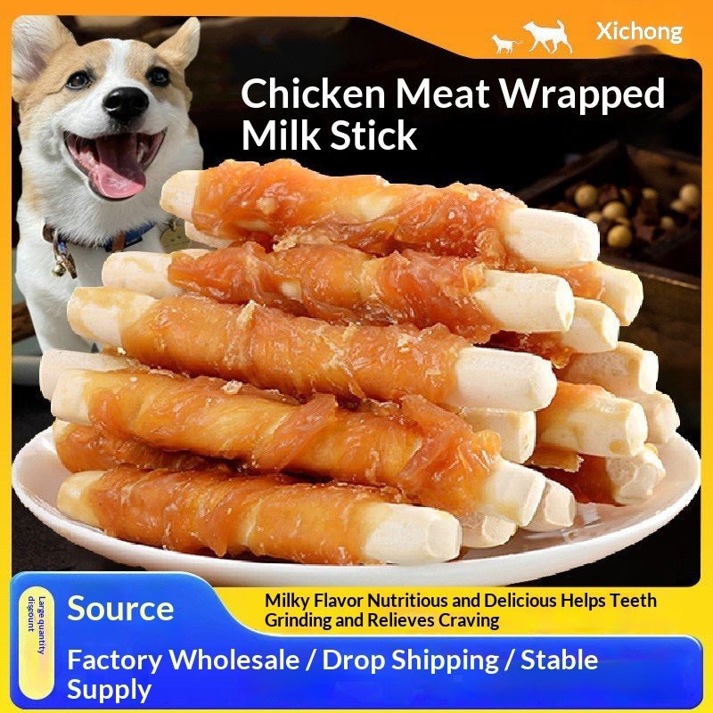 Calcium-Rich Dog Treat Milk Sticks — Teeth-Cleaning Chews - Jabula & Co Pets
