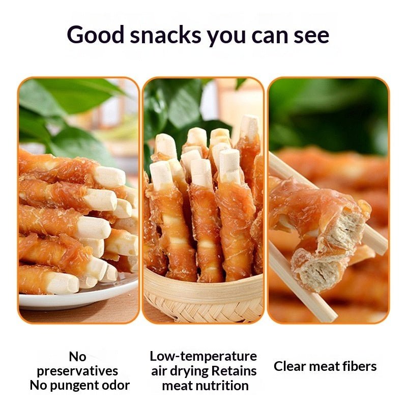 Calcium-Rich Dog Treat Milk Sticks — Teeth-Cleaning Chews - Jabula & Co Pets