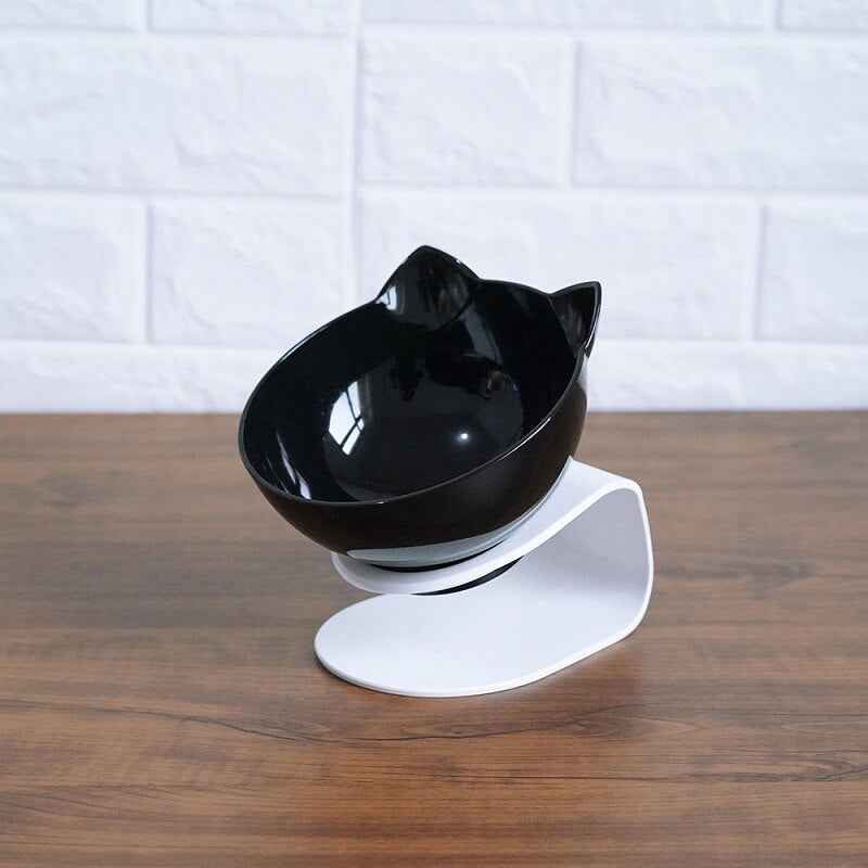 Cat Double Bowl Cat Food Bowl Protects Cervical Vertebra | Jabula & Co Pets - Jabula & Co Pets