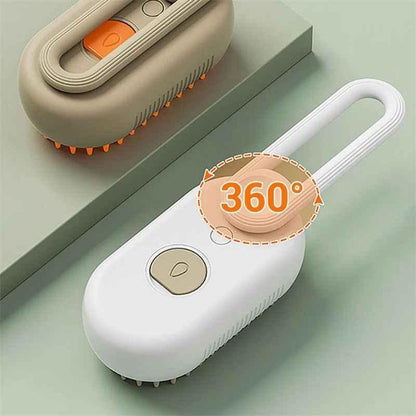 3-in-1 Electric Steam Pet Grooming Brush | Jabula & Co Pets - Jabula & Co Pets