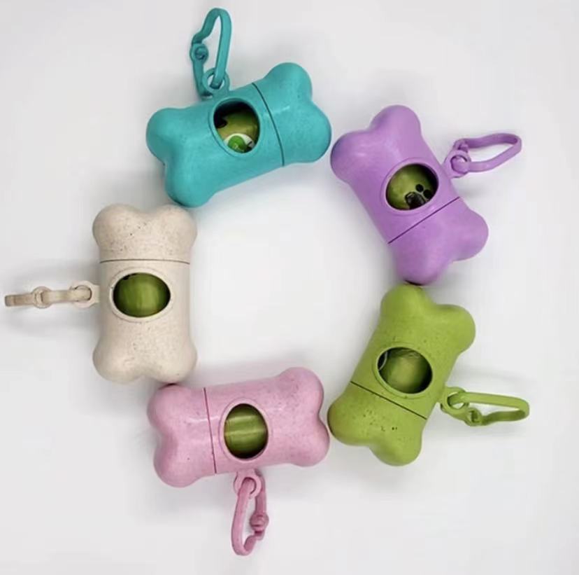 Eco Bone-Shaped Poop Bag Dispenser - Jabula & Co Pets