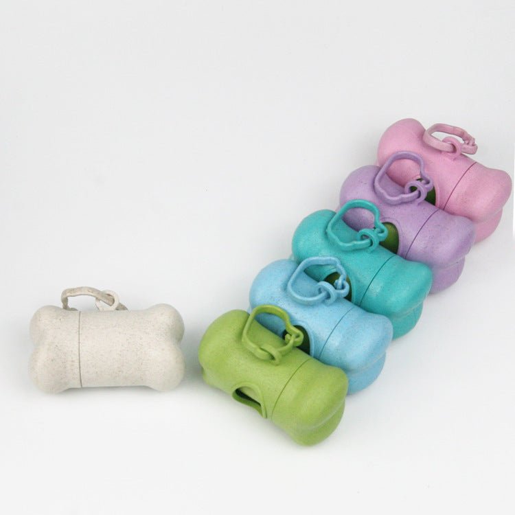 Eco Bone-Shaped Poop Bag Dispenser - Jabula & Co Pets