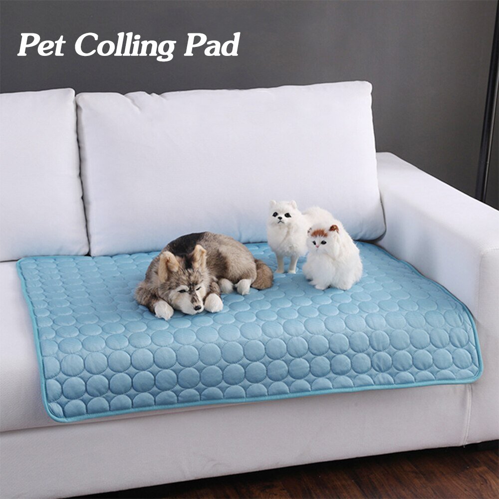 Ice Silk Pet Cooling Mat | Jabula & Co Pets - Jabula & Co Pets