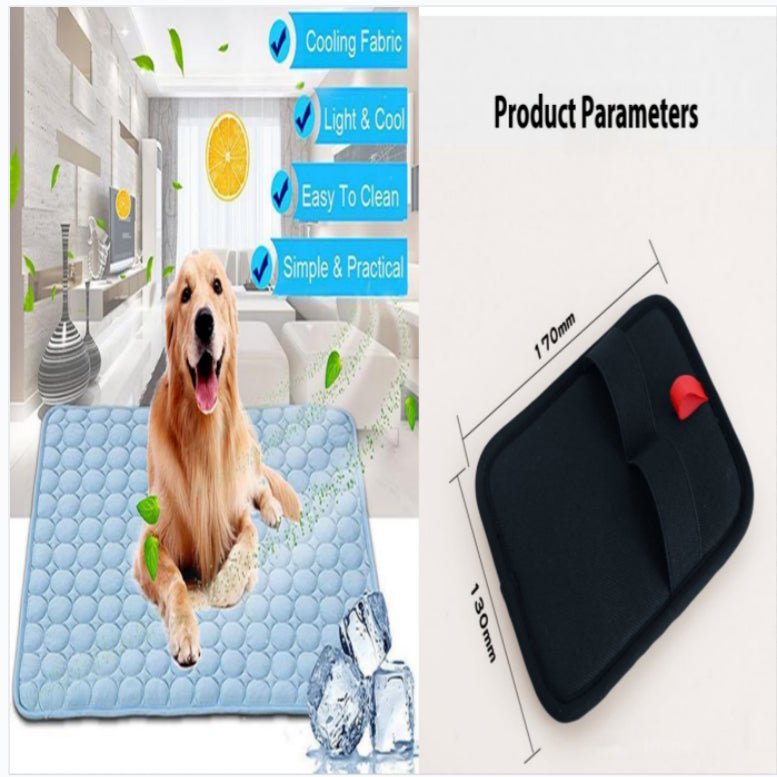 Ice Silk Pet Cooling Mat | Jabula & Co Pets - Jabula & Co Pets