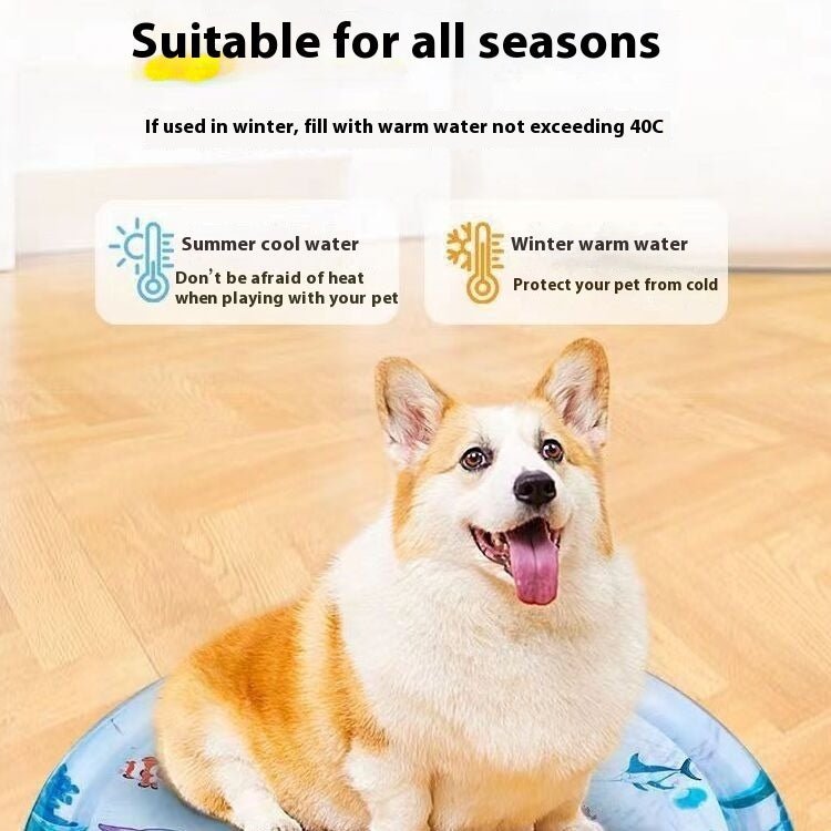 Inflatable Pet Cooling Water Mat | Jabula & Co Pets - Jabula & Co Pets