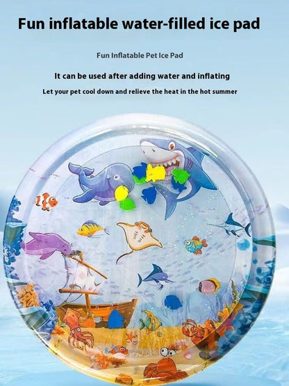Inflatable Pet Cooling Water Mat | Jabula & Co Pets - Jabula & Co Pets