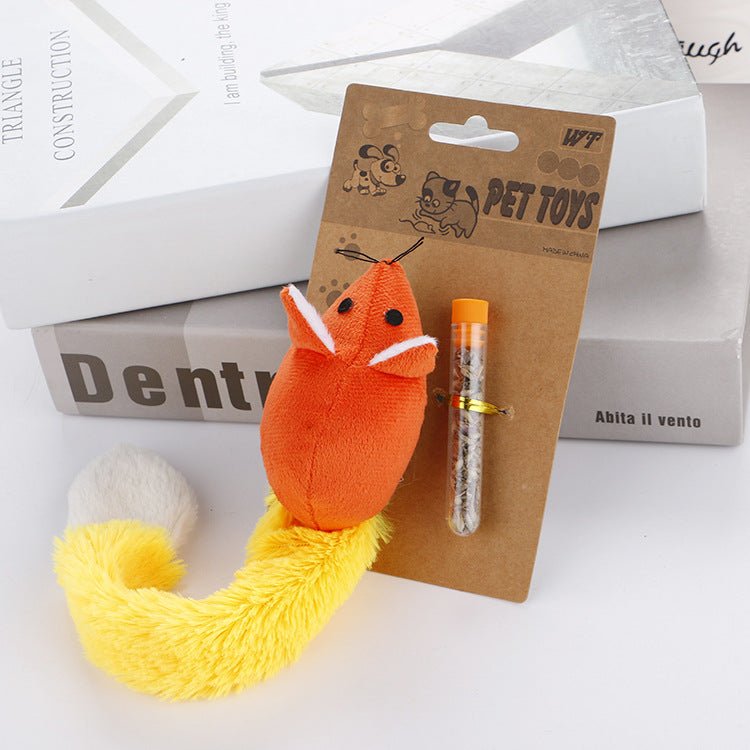 Long Tail Mouse Cat Teaser Toys | Jabula & Co Pets - Jabula & Co Pets