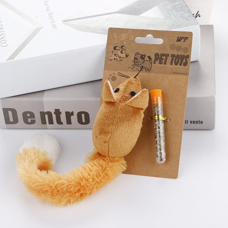 Long Tail Mouse Cat Teaser Toys | Jabula & Co Pets - Jabula & Co Pets