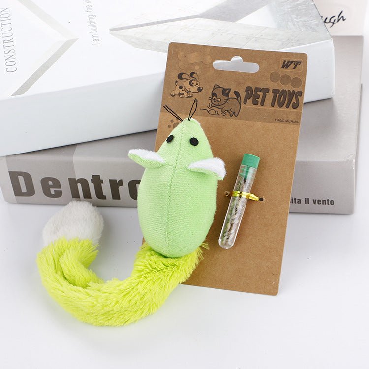 Long Tail Mouse Cat Teaser Toys | Jabula & Co Pets - Jabula & Co Pets