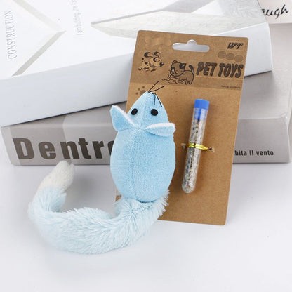 Long Tail Mouse Cat Teaser Toys | Jabula & Co Pets - Jabula & Co Pets