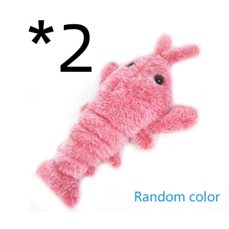 Plush Jumping Shrimp Cat Toy | Jabula & Co Pets - Jabula & Co Pets