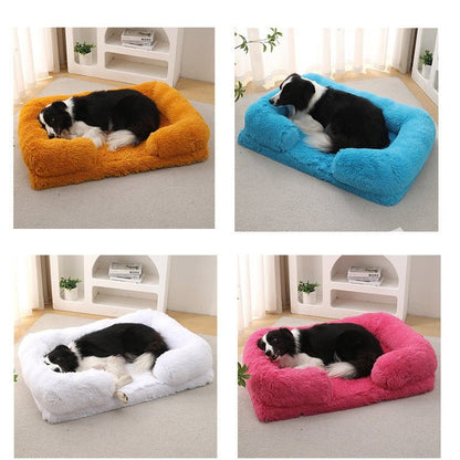 Plush Round Pet Bed | Jabula & Co Pets - Jabula & Co Pets