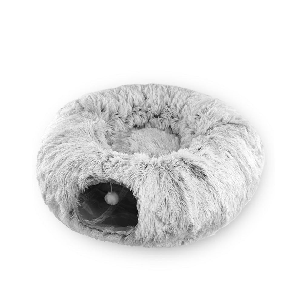 Plush Winter Cat & Dog Bed with Cushion - Jabula & Co Pets