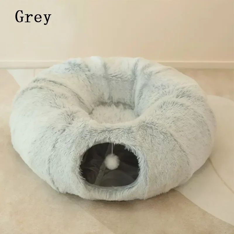 Plush Winter Cat & Dog Bed with Cushion - Jabula & Co Pets