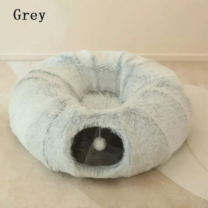 Plush Winter Cat & Dog Bed with Cushion - Jabula & Co Pets