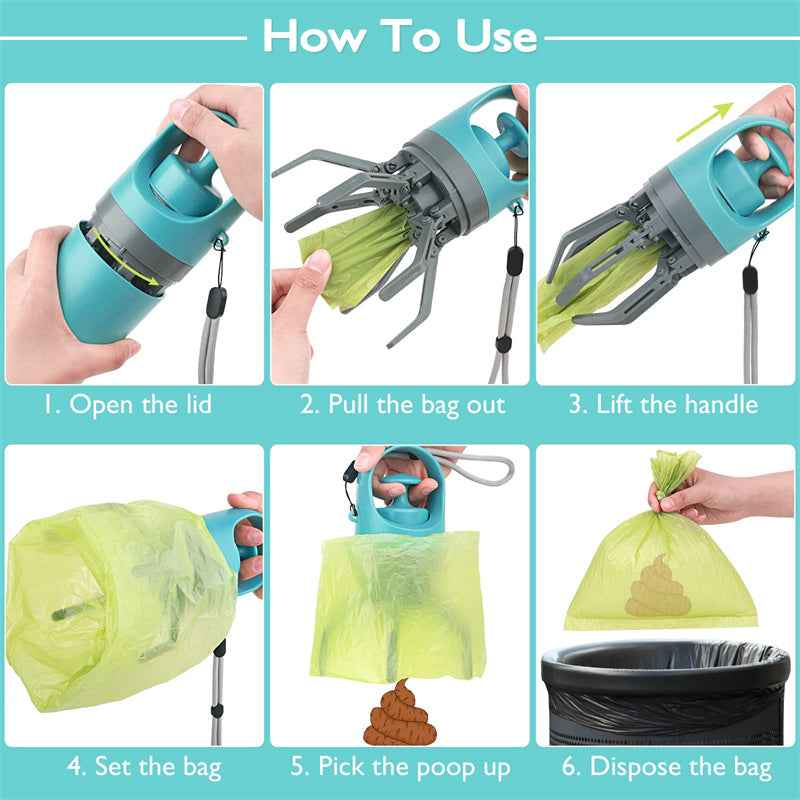 Portable Lightweight Dog Pooper Scooper | Jabula & Co Pets - Jabula & Co Pets