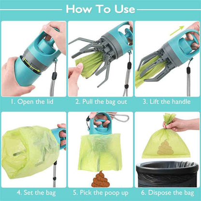 Portable Lightweight Dog Pooper Scooper | Jabula & Co Pets - Jabula & Co Pets