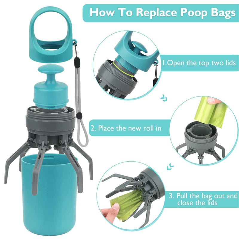 Portable Lightweight Dog Pooper Scooper | Jabula & Co Pets - Jabula & Co Pets
