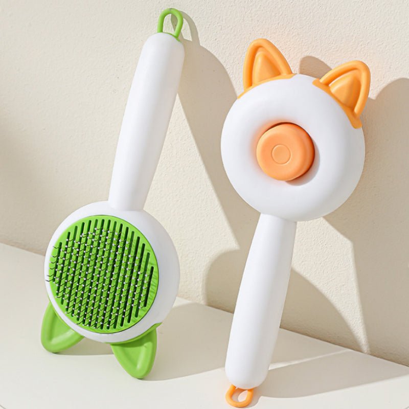 Self-Cleaning Pet Grooming Brush & Dematting Comb | Jabula & Co Pets - Jabula & Co Pets