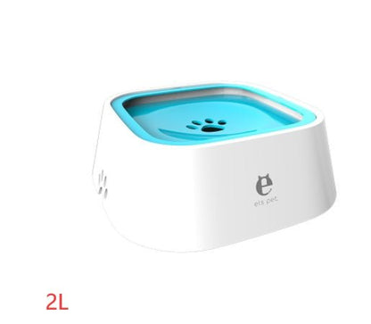 Slow water intake, Large capacity, Anti-Overflow Floating Pet Water Bowl | Jabula & Co Pets - Jabula & Co Pets