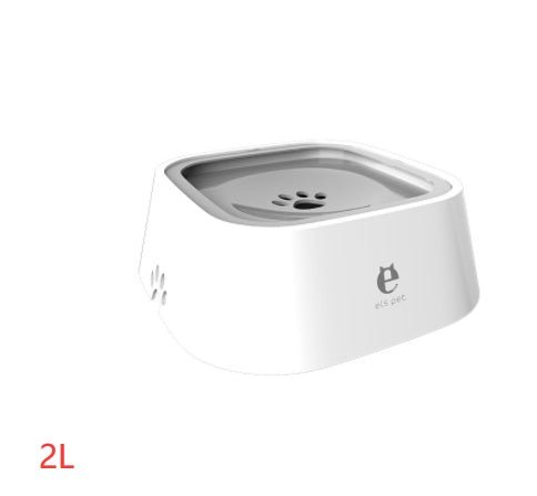 Slow water intake, Large capacity, Anti-Overflow Floating Pet Water Bowl | Jabula & Co Pets - Jabula & Co Pets