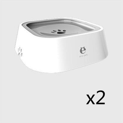 Slow water intake, Large capacity, Anti-Overflow Floating Pet Water Bowl | Jabula & Co Pets - Jabula & Co Pets