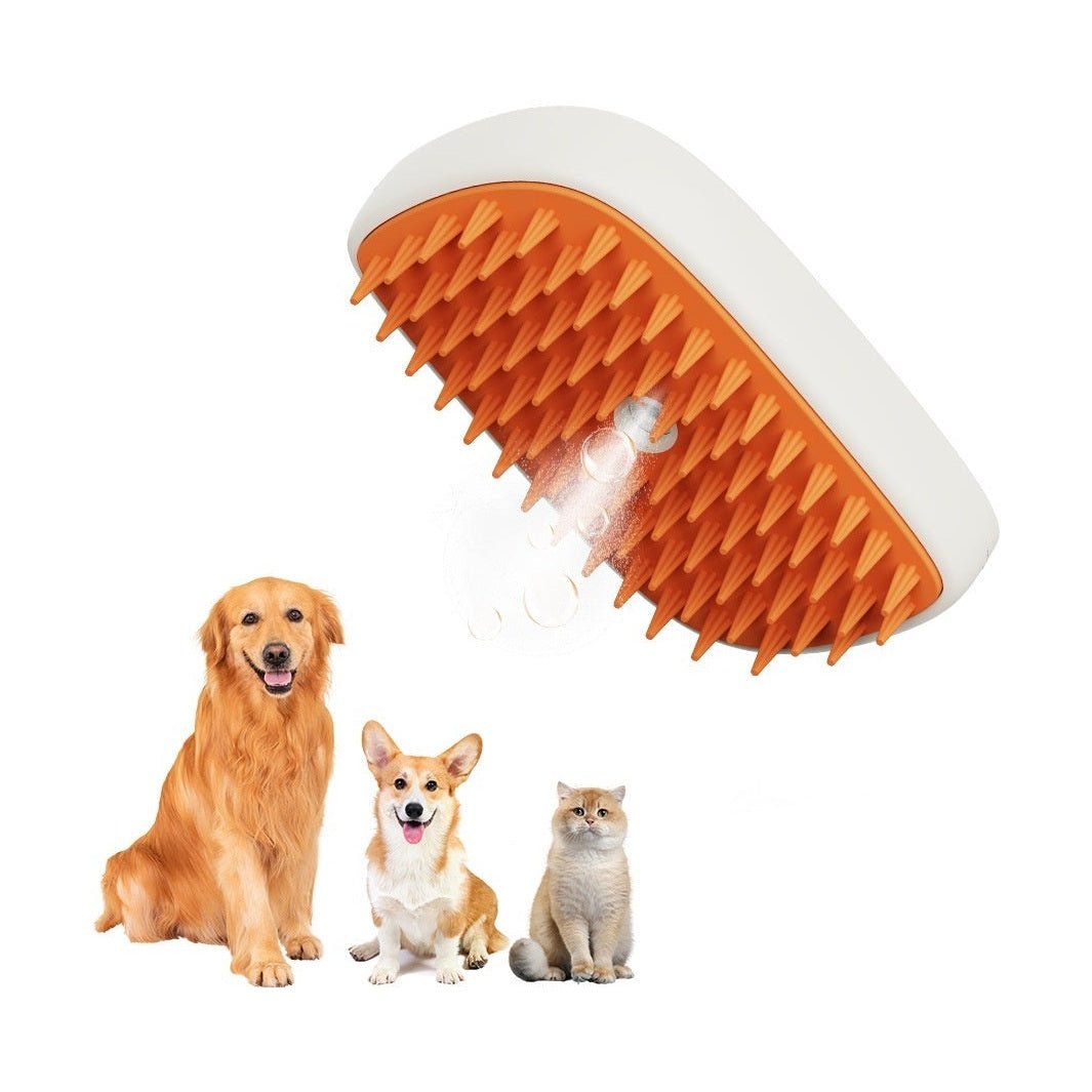 Steam Spray Massage Grooming Comb for Cats | Jabula & Co Pets - Jabula & Co Pets