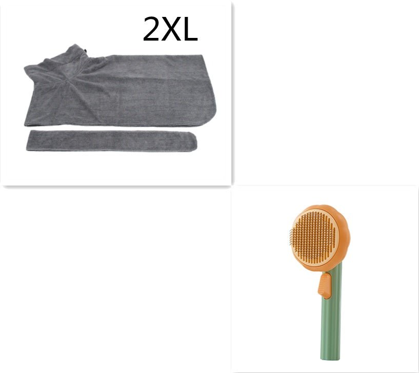 Steel Pin Pet Grooming Brush with Self-Cleaning Feature | Jabula & Co Pets - Jabula & Co Pets