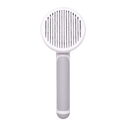 Steel Pin Pet Grooming Brush with Self-Cleaning Feature | Jabula & Co Pets - Jabula & Co Pets