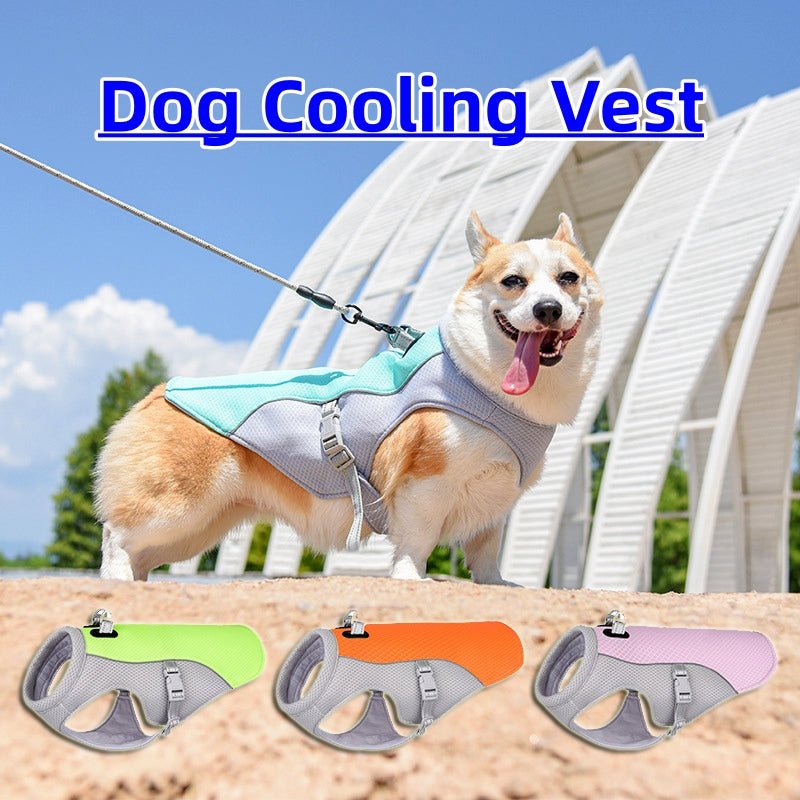 Summer Dog Cooling Vest — Breathable & UV-Protective - Jabula & Co Pets